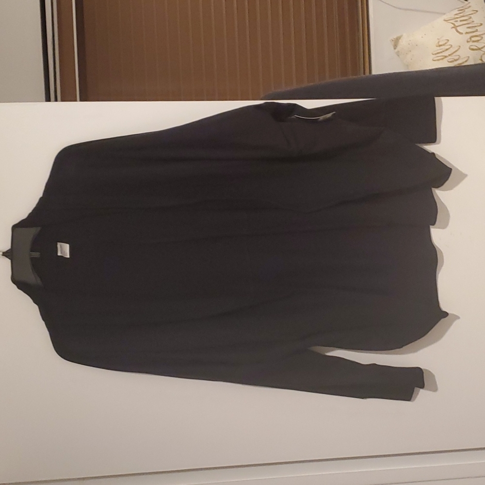 Womens Cocoon Style Open Front Cardigan